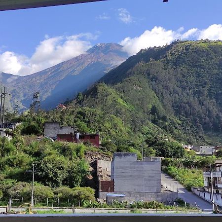 Elegante Apartamento Con Vistas Al Volcan Tungurahua 바뇨스 외부 사진
