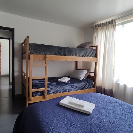 Elegante Apartamento Con Vistas Al Volcan Tungurahua 바뇨스 객실 사진