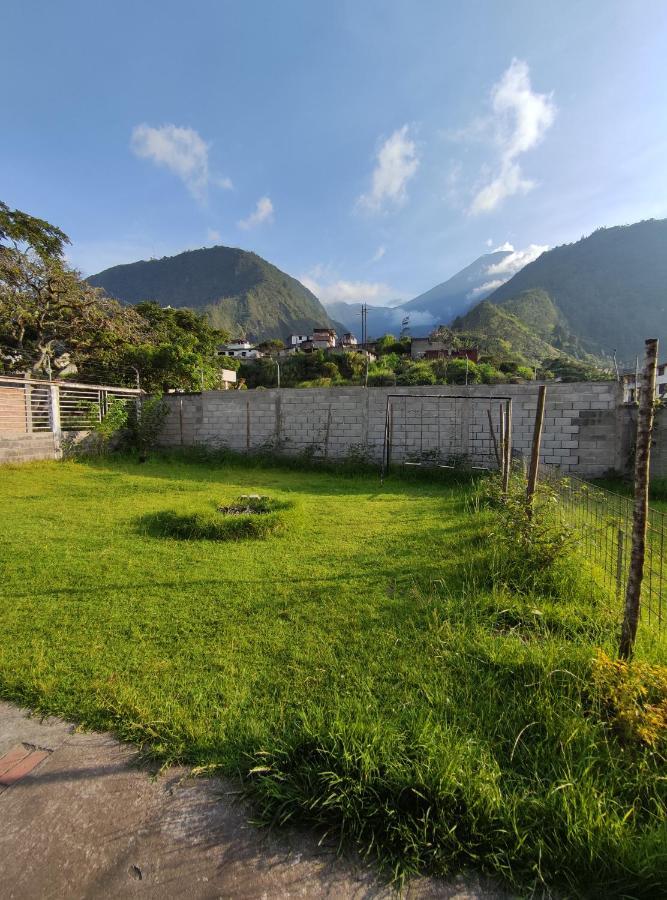 Elegante Apartamento Con Vistas Al Volcan Tungurahua 바뇨스 외부 사진
