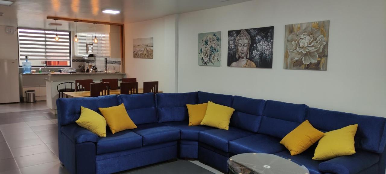 Elegante Apartamento Con Vistas Al Volcan Tungurahua 바뇨스 외부 사진